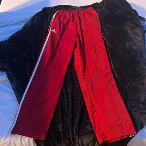 Adidas Red Trackpants
